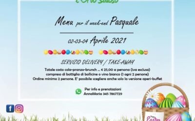 Menù per il weekend Pasquale